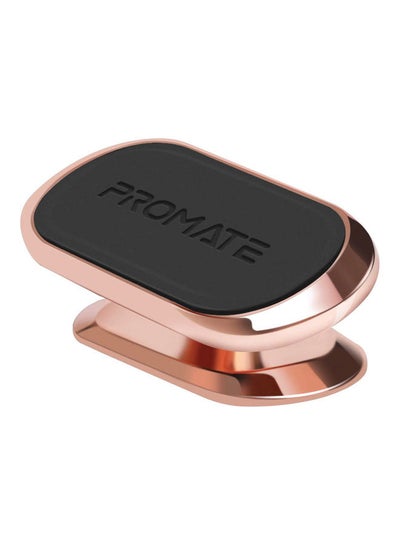 Buy Magnetic Car Phone Holder Universal Cradleless Stick-On Dashboard Mount With 360-Degree Rotation 8 Integrated Magnet Low Vibration And Anti-Slip Grip Magnetto-3 Rose Gold in UAE