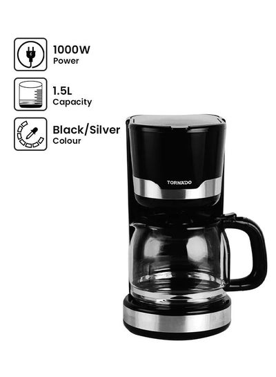 Tornado American Coffee Maker 1.5L TCMA-1015-B