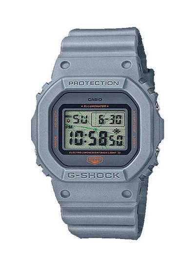 Buy Resin Digital watch DW 5600MNT 8DR - 49 mm - Grey in Saudi Arabia