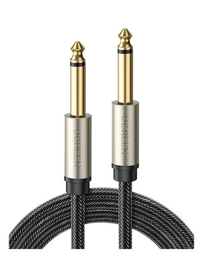 Buy 6.5mm Male To Male Audio Cable Grey in Egypt