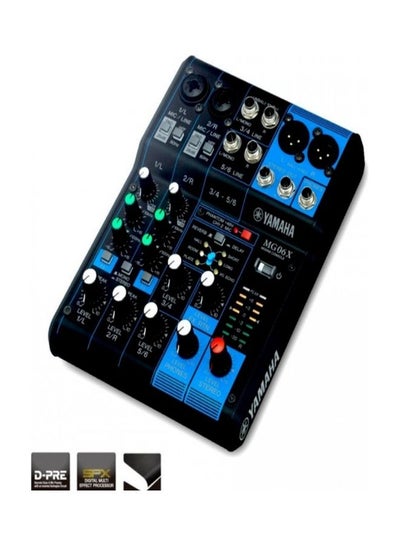 Buy 6-Input Compact Stereo Mixer Analog Sound Mixer 4957812542739 black in UAE