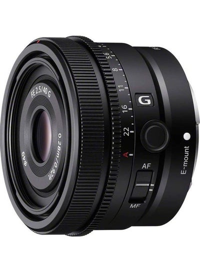 Buy SEL40F25G Premium G Series Full Frame Lens FE 40mm Black in UAE