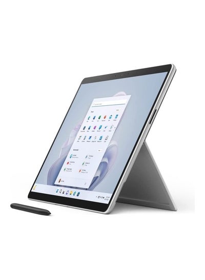 Buy Surface Pro 9 ‎‎QIL-00029 Convertible -In-1 Laptop With 13 Inch Display, Core i7 1255u Processer/16GB RAM/256GB SSD/Intel UHD Graphics/Windows 11 English Silver in UAE