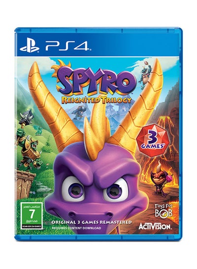 Buy Spyro Reignited Trilogy - PlayStation 4 (PS4) in Saudi Arabia