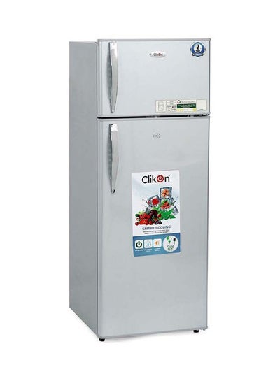 Buy 212 Liter Top Mount Refrigerator with Adjustable Shelves and Trays | 120 W CK6005 White in UAE