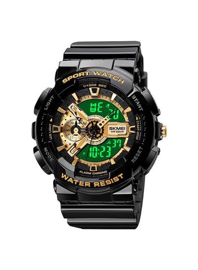 Buy Men's 1688 New Arrival  Waterproof Electronic Fashion Classic Sports Plastic Digital Reloj Wristwatch in Saudi Arabia