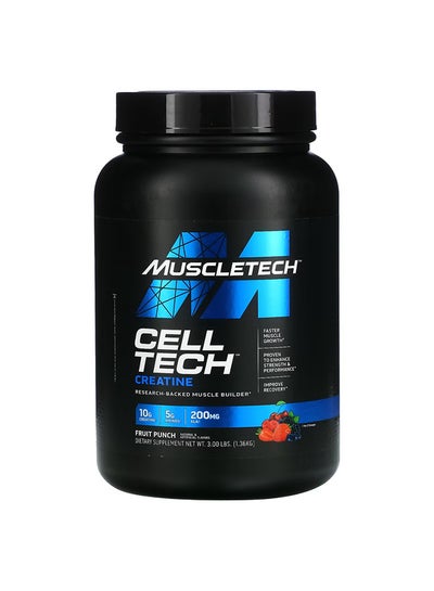 اشتري Cell Tech Most Powerful Creatine Powder - Fruit Punch - 1.36 Lb في الامارات