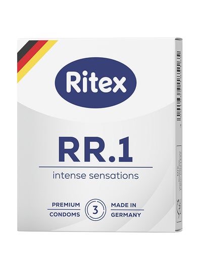 Buy Condom RR.1 (Intense Sensation ) Pack of 3 in Egypt