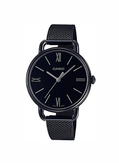 Buy Women's Stainless Steel Analog Quartz Wrist Watch LTP-E414MB-1ADF black in Egypt