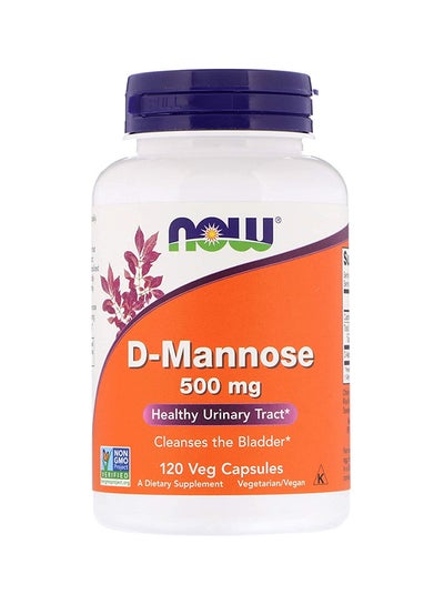 Buy D-Mannose - 120 Capsules 500 Mg in UAE