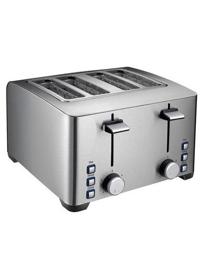 Buy 4-Slice Bread Toaster 1500W 1500.0 W GSS-BT4SS Silver in UAE