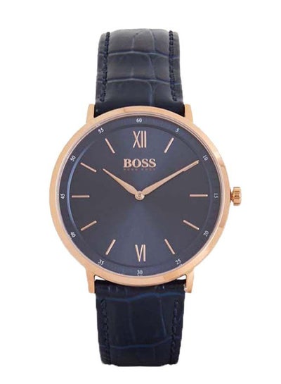 Buy Men's Leather Analog Watch 1513648 in Egypt