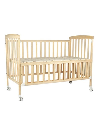 Buy Wooden Portable Crib 129x69x96 Cm 0 To 4 Years in UAE