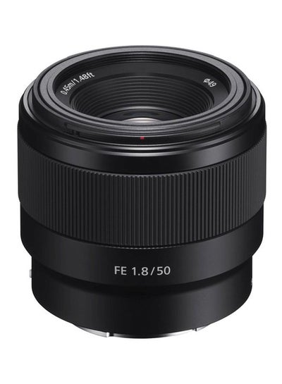 Buy Full Frame E-Mount FE 50mm F1.8 Lens Black in UAE