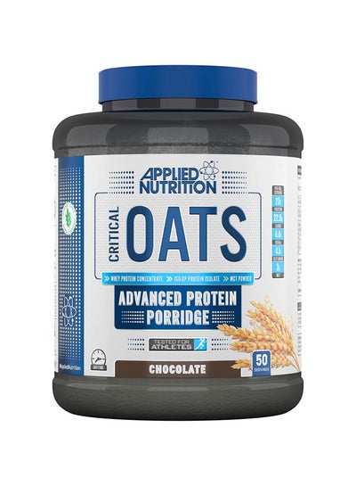 Buy Critical Oats Advanced Protein Porridge Chocolate 50 Servings-3Kg in UAE