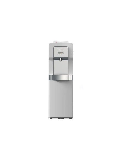 Buy Water Dispenser 1 Tap Hot,cold and normal with cabinet WDM-H40ABE-S Silver in Egypt