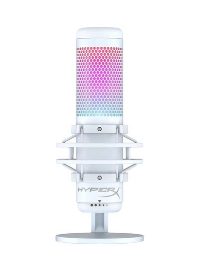 Buy QuadCast S - RGB USB Condenser Microphone For PC, PS4 And Mac, Anti-Vibration Shock Mount, Four Polar Patterns, Pop Filter, Gaming, Streaming, Podcasts, Twitch, YouTube And Discord in UAE