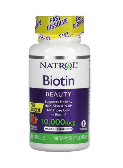 Buy Biotin Beauty 10000 Mcg - 60 Tablets in UAE