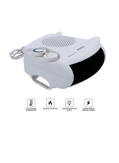 Buy Room Heater 2000W 2000.0 W KNFH6226 White in Saudi Arabia