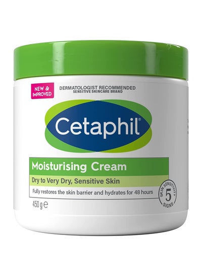 Buy Moisturizing Cream for Dry to Very Dry Sensitive Skin 450grams in UAE