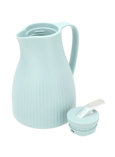 Buy Plastic Vacuum Flask Blue 1Liters in Saudi Arabia