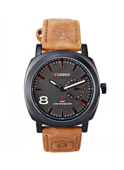 Buy Analog Leather Watch 8139 in UAE