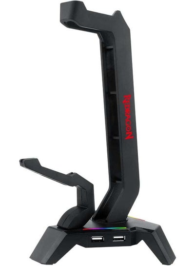 Buy Redragon SCEPTER ELITE HA311 RGB Headphones Stand with 4 USB 2.0 HUB Ports & Mouse Bungee in Egypt