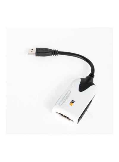 اشتري محول فائق السرعة من USB 3.0 إلى HDMI أنثى أبيض في مصر
