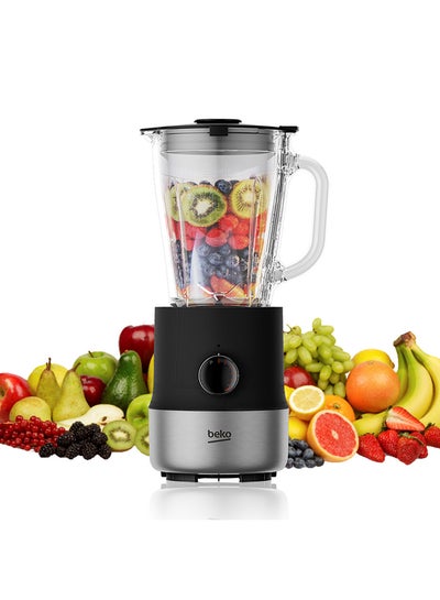 Buy Jug Blender, Table Blender, Variable Speed Setting, Pulse Function, Anti-Slip Base, 4 Wings Stainless Steel Serrated Blades, 1.5 L 800 W TBN 81808 BX Stainless Steel in Egypt