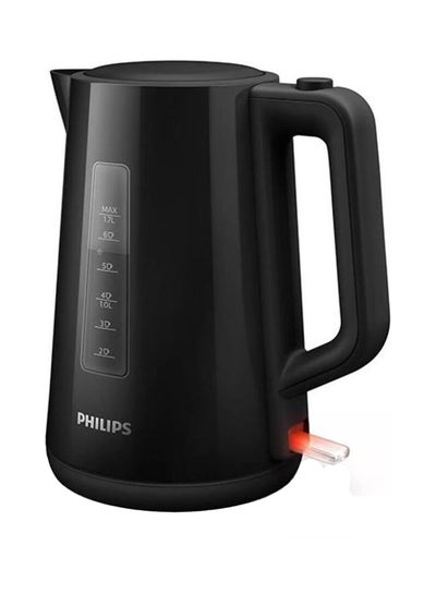 اشتري Series 3000 Kettle With Light Indicator 1.7 لتر 1850 وات HD931821 أسود في الامارات