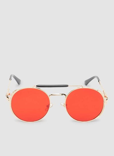 Buy Women's Sunglass With Durable Frame Lens Color Red Frame Color Gold in Egypt