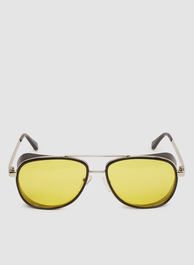 Buy Women's Sunglass With Durable Frame Lens Color Yellow Frame Color Multicolour in Egypt