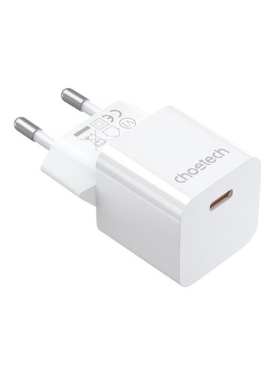 Buy Choetech PD5010 USB-C PD3.0 Wall Charger - 20W white in Egypt