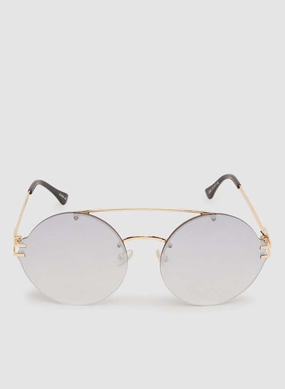 اشتري Women's Sunglass With Durable Frame Lens Color Grey Frame Color Gold في مصر