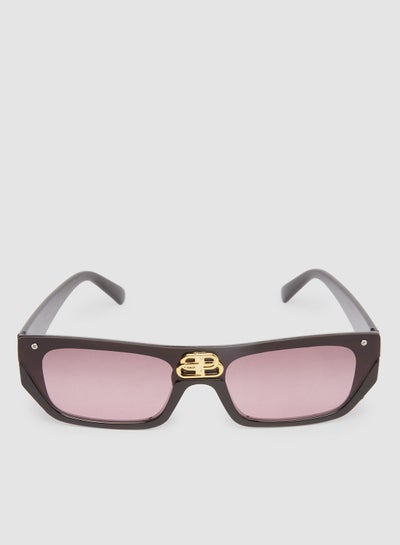 اشتري Women's Sunglass With Durable Frame Lens Color Purple Frame Color Black في مصر