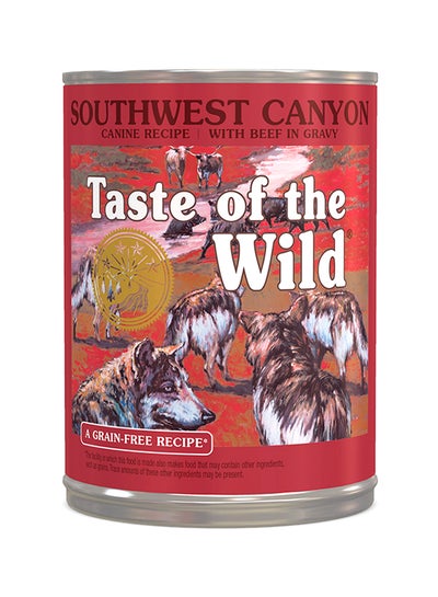 Buy Southwest Canyon Canine Formula With Beef In Gravy 390grams in UAE