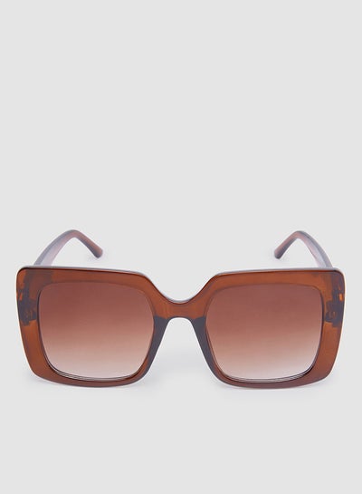Buy Women's Sunglass With Durable Frame Lens Color Brown Frame Color Brown in Egypt