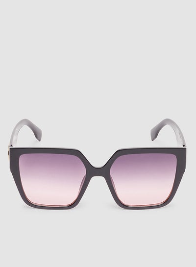 اشتري Women's Sunglass With Durable Frame Lens Color Purple Frame Color Black في مصر