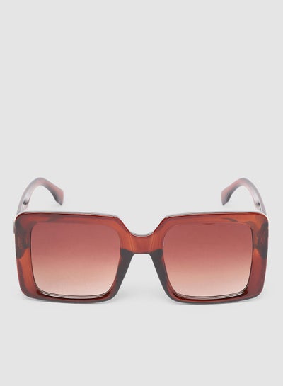 Buy Women's Sunglass With Durable Frame Lens Color Brown Frame Color Brown in Egypt