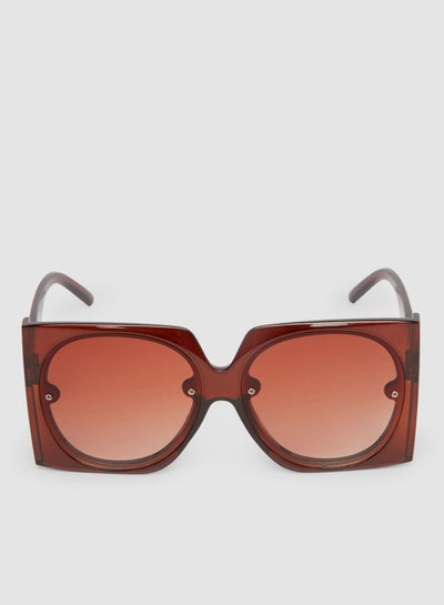 Buy Women's Sunglass With Durable Frame Lens Color Brown Frame Color Brown in Egypt