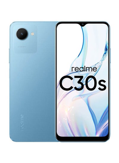 Buy C30s Dual SIM Stripe Blue 4GB RAM 64GB 4G - Middle East Version in UAE