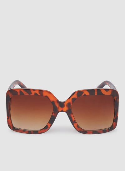 اشتري Women's Sunglass With Durable Frame Lens Color Brown Frame Color Tiger Pattern في مصر