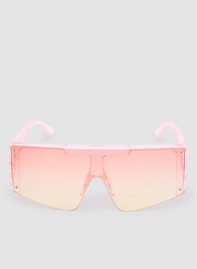 Buy Women's Sunglass With Durable Frame Lens Color Multicolour Frame Color Pink in Egypt