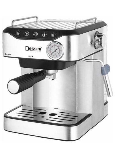 اشتري Espresso Maker 20 Bar 1.6 لتر 1000 وات 4040 فضي/ أسود/ شفاف في الامارات