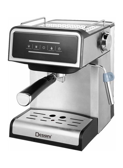 اشتري Espresso Maker 20 Bar 1.6 لتر 1000 وات 800 فضي/ أسود/ شفاف في الامارات
