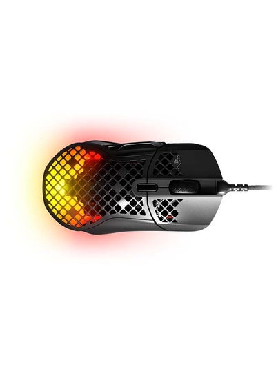 Buy Aerox 5 Wired Onyx Gaming Mouse with Ultra Lightweight 66G, 9 ProgRAMmable Buttons and Ip54 Water Resistant For Pc/Mac in UAE