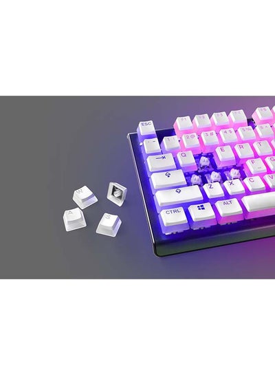 Buy PrismCaps Pudding-Style Double-Shot Keycaps, Durable PBT Thermoplastic, Compatible with a Wide Range of Mechanical Keyboard US 60203 in UAE