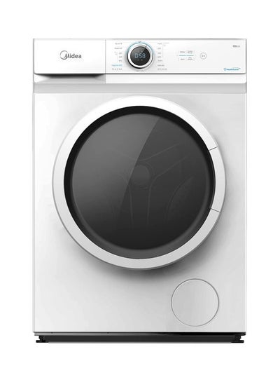 Buy Front Load Washing Machine With Lunar Dial, 1200 RPM, 15 Programs, Fully Automatic Washer, Digital LED Display 7 kg MF100W70W White in UAE