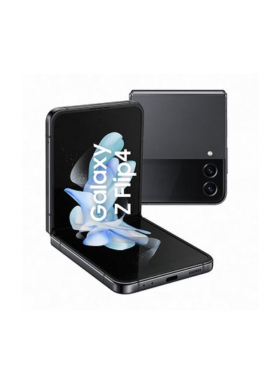 اشتري Galaxy Z Flip 4 Single SIM + eSIM Graphite 8GB RAM 512GB 5G - International Version في الامارات