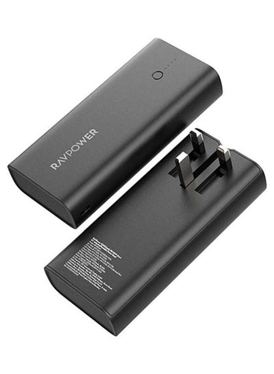 Buy 10000.0 mAh Power Bank 10000 mAh Black in Saudi Arabia